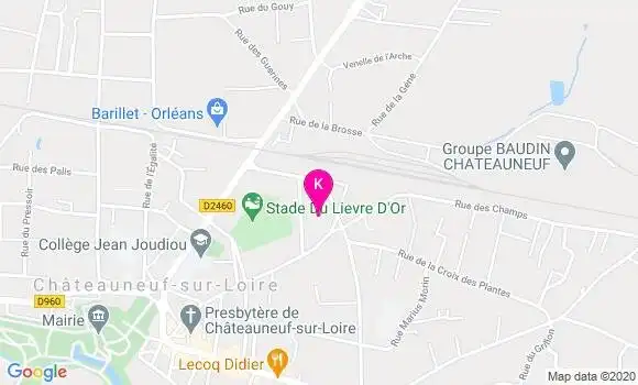 Localisation Julien Artigues