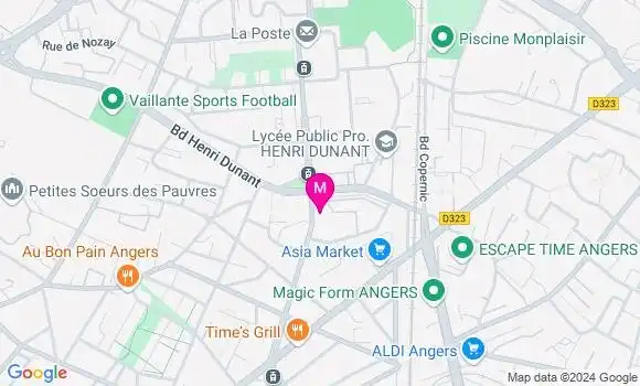 Localisation Marine Tusseau