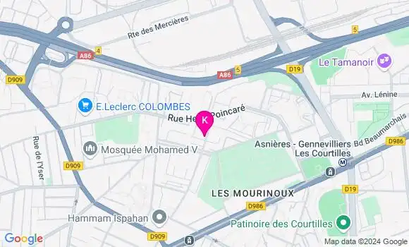 Localisation Tamar Monsonego