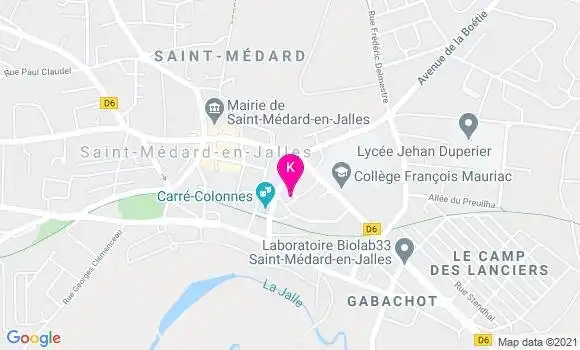 Localisation Pierre Cazauran