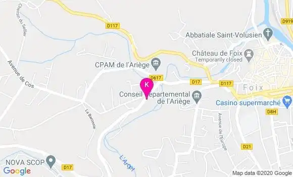Localisation Regis Meda