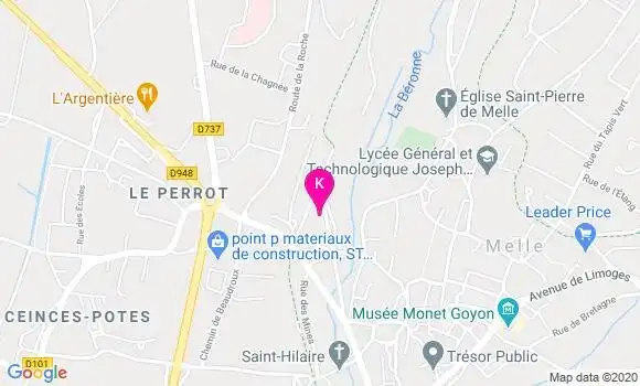 Localisation Annie Caillon