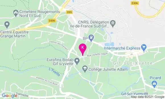 Localisation Raphaelle Nedjaai