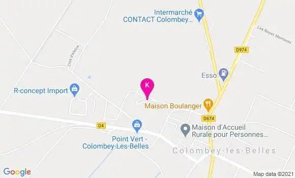 Localisation Melissa Guery