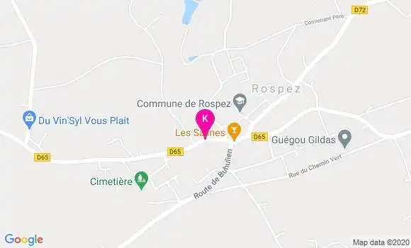 Localisation Simon Lainez