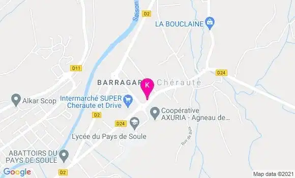 Localisation Vincent San Martin