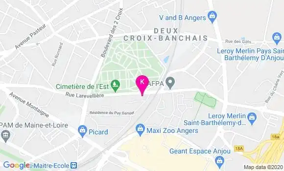 Localisation Emilie Maisonnier