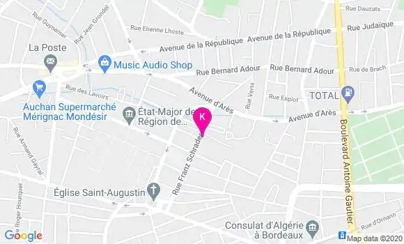 Localisation Nicolas Baudry