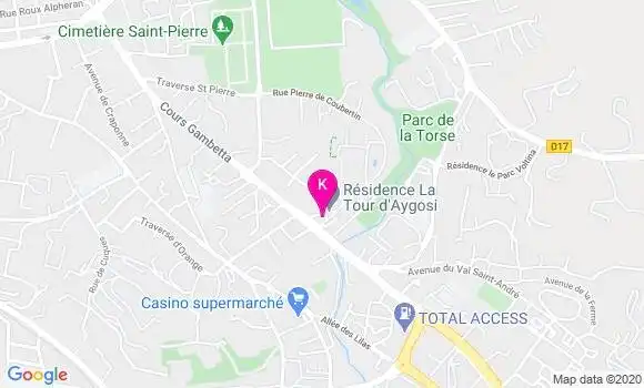 Localisation Fabien Tanner