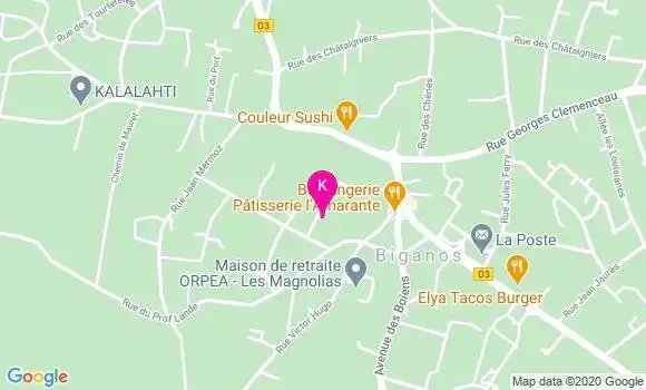 Localisation Fabienne Delteral