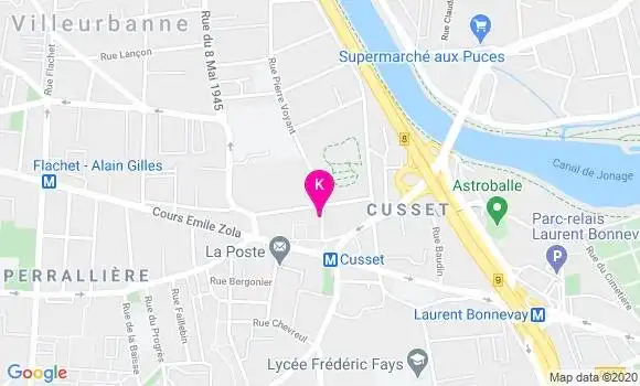 Localisation Rachid Kaci