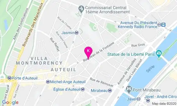 Localisation Marie Laurence Degot