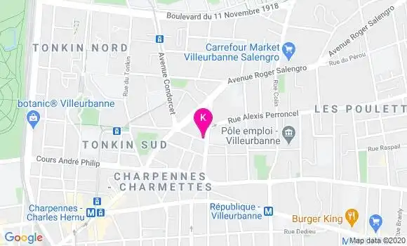 Localisation Maria Del Carmen Buitrago