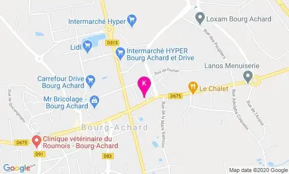 Localisation Benjamin Drouet