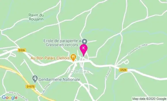 Localisation Isabelle Devaux