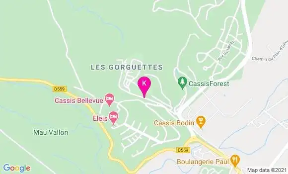 Localisation Gregory Bouisset