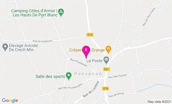 Localisation Adeline Guyon Ollivier