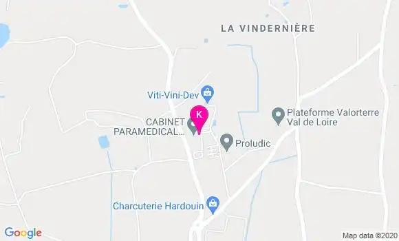 Localisation Caroline Blondin
