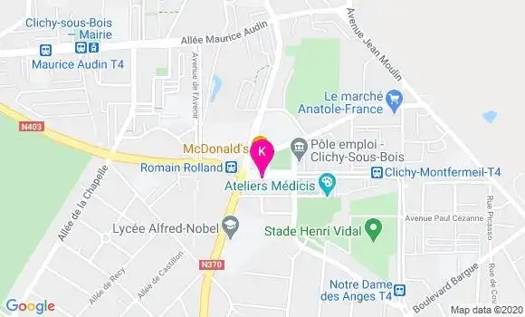 Localisation Dalila Boudefoua