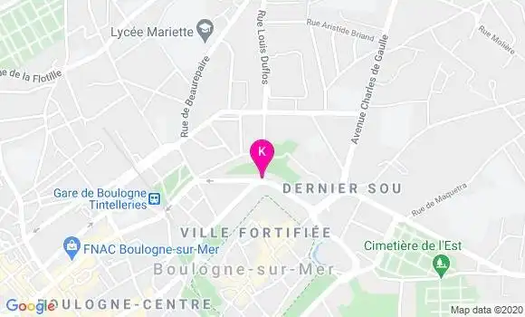 Localisation Lauriane Vasseur