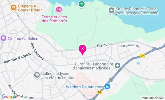Localisation Véronique Cossec