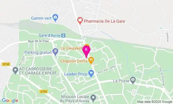 Localisation Gurvan Metayer