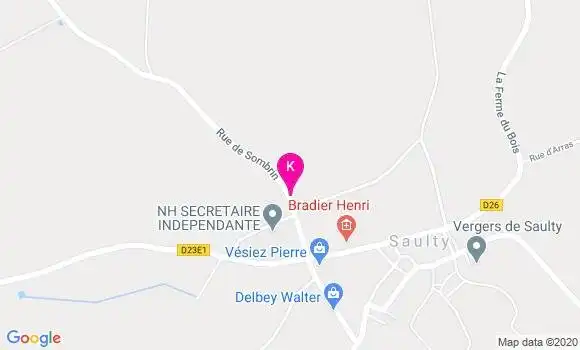 Localisation Sabine Gaffet