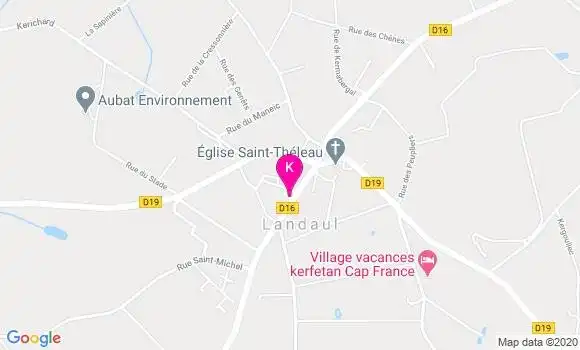 Localisation Agathe Chervel