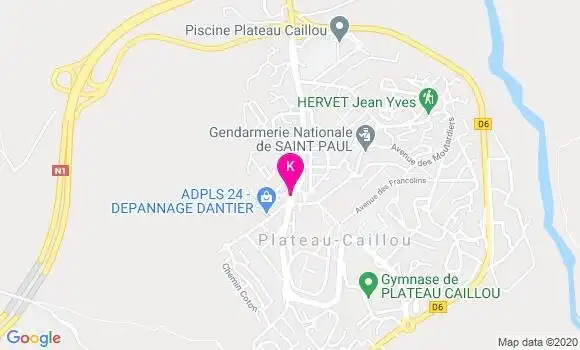 Localisation Tangi Charron