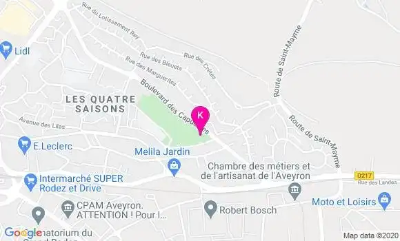 Localisation Melissa Combes
