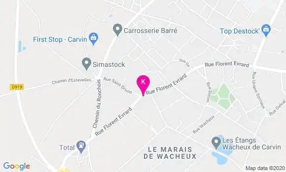 Localisation Samuel Bourgois