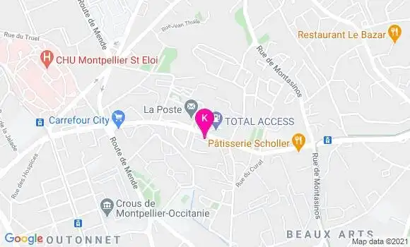 Localisation Claire Berger