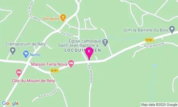 Localisation Raphaelle Wacquet
