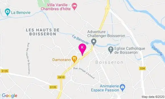 Localisation Arthur Durival