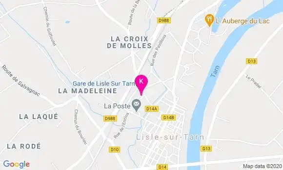Localisation Stephane Lecat