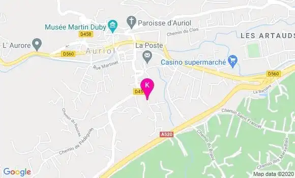 Localisation Laurence Mistral Valay