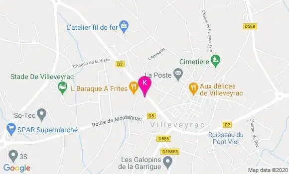 Localisation Bruno Lacourt