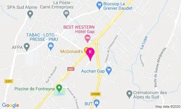 Localisation Jean Philippe Lesavre