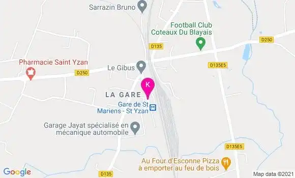 Localisation Valentine Massuyeau