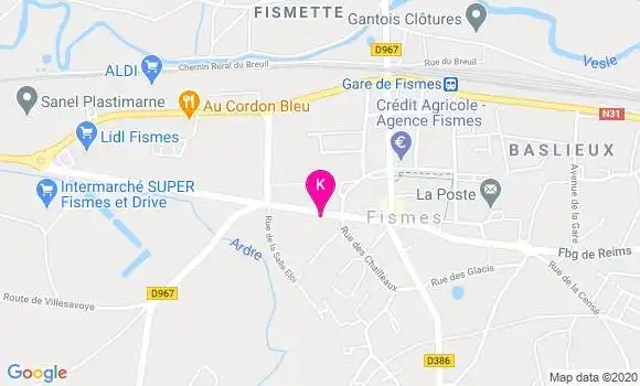 Localisation Thibaut Urbain