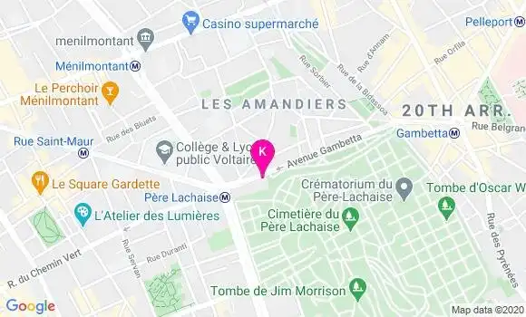 Localisation Alexandre Piette