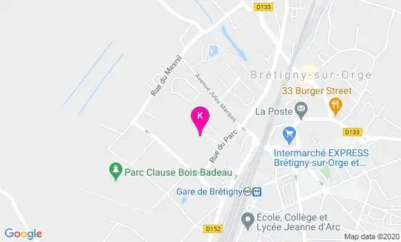 Localisation Francis Helias