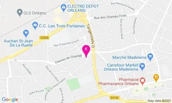 Localisation Celine Cheret Lucas