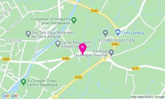 Localisation Armelle Meurisse Moiny