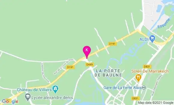 Localisation Guillaume Rougee