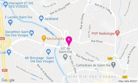 Localisation Francois Jeanmaire