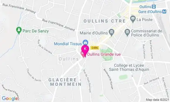 Localisation Muriel Gauthier
