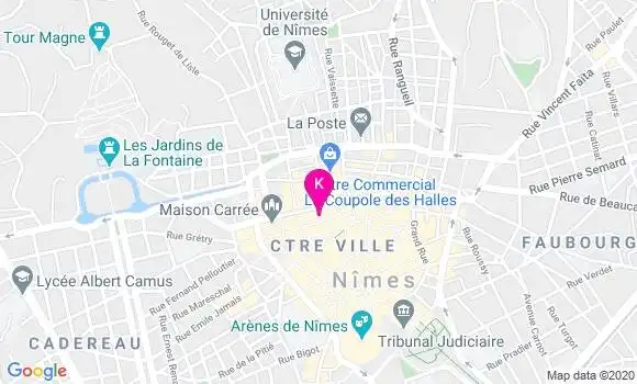 Localisation Benjamin Grailhe