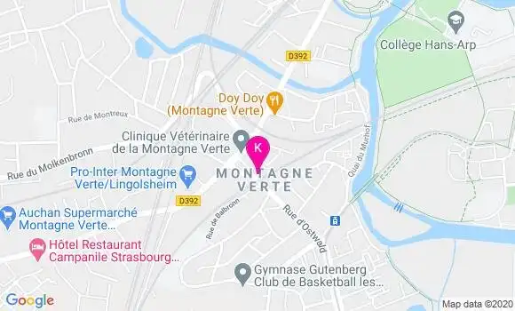 Localisation Jacques Von Der Marck
