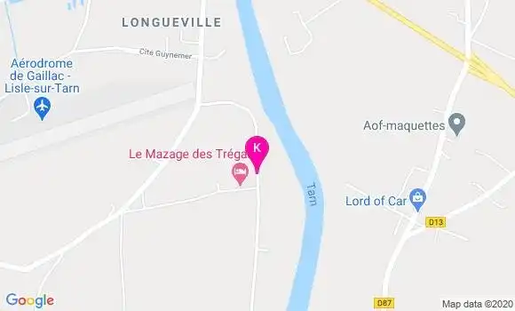 Localisation Jennifer Cazottes